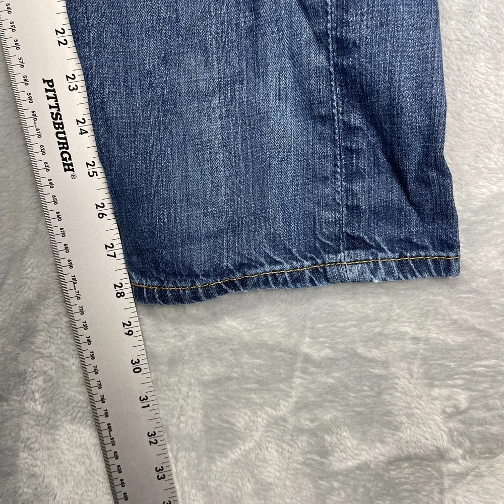 Levi's Jeans Mens 36x29 Blue Denim Medium‎ Wash Red Tab Straight Leg Streetwear